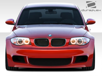 2008-2013 BMW 1 Series E82 E88 Duraflex M Sport Look Front Bumper Cover - 1 Piece (Overstock)