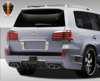 2008-2015 Lexus LX570 Eros Version 1 Rear Bumper Cover - 1 Piece (Overstock)