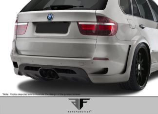 2010-2013 BMW X5 X5M E70 AF-1 Wide Body Rear Bumper Cover ( GFK ) – 1 Piece