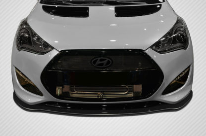 2012-2017 Hyundai Veloster Turbo Carbon Creations GT Racing Front Splitter - 1 Piece