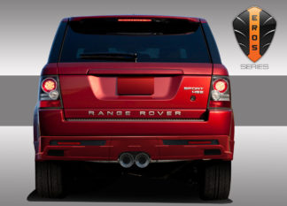 2010-2013 Land Rover Range Rover Sport Eros Version 1 Rear Lip Under Spoiler Air Dam ( center exhaust ) – 3 Piece