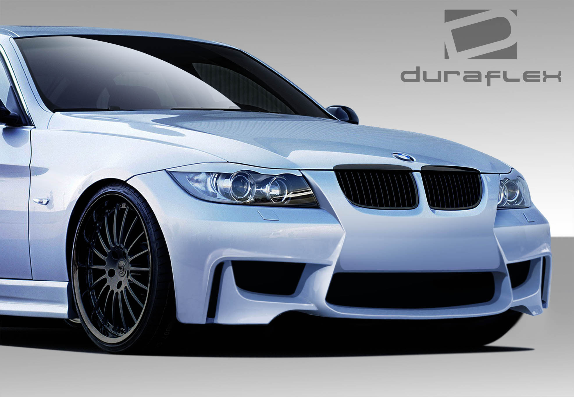 2006-2008 BMW 3 Series E90 4DR Duraflex 1M Look Front Bumper Cover - 1 Piec...