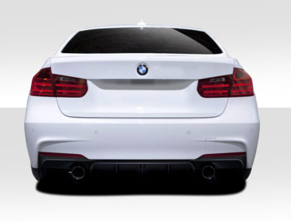 2012-2018 BMW 3 Series F30 Duraflex M Performance Look Rear Diffuser - 1 Piece ( will only fit M Sport bumpers )