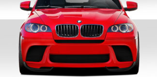 2010-2014 BMW X6 E71 E72 Duraflex M Performance Look Front Lip Under Air Dam Spoiler – 2 Piece