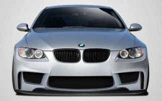 2007-2010 BMW 3 Series E92 2dr E93 Convertible Carbon Creations 1M Look Front Splitter - 1 Piece