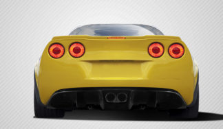 2005-2013 Chevrolet Corvette C6 Carbon Creations GT Racing Rear Diffuser - 5 Piece