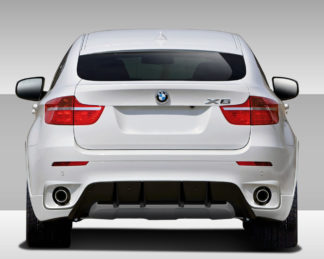2008-2014 BMW X6 E71 E72 Eros Version 1 Rear Bumper Cover – 1 Piece (Overstock)