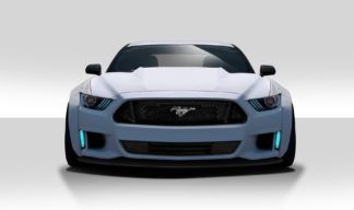 2015-2017 Ford Mustang Duraflex Grid Front Bumper Cover - 1 Piece
