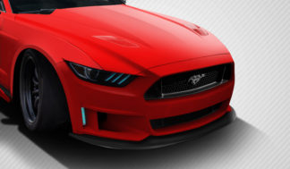 2015-2017 Ford Mustang Carbon Creations Grid Front Lip Spoiler - 1 Piece