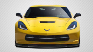 2014-2019 Chevrolet Corvette C7 Carbon Creations DriTech Thunderbolt Front Lip Under Air Dam Spoiler - 1 Piece