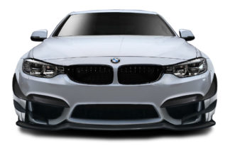 2014-2019 BMW 4 Series F32 AF-1 Wide Body Front Lip Spoiler - 1 Piece ( GFK ) ( Must be used with Couture M4 Look Front Bumper )