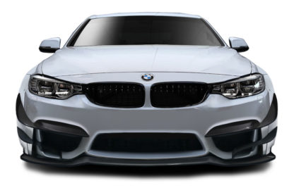 2014-2019 BMW 4 Series F32 AF-1 Wide Body Front Lip Spoiler - 1 Piece ( GFK ) ( Must be used with Couture M4 Look Front Bumper )