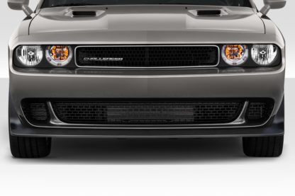2008-2014 Dodge Challenger Duraflex Hellcat Look Front Bumper - 1 Piece