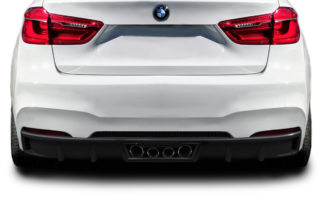 2015-2019 BMW X6 F16 / X6M F86 AF-1 Rear Bumper ( GFK ) – 1 Piece