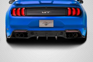 2018-2019 Ford Mustang Carbon Creations Grid Rear Diffuser - 1 Piece