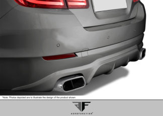 2011-2013 BMW 5 Series F10 Urethane AF-1 Rear Add-On Spoiler ( PUR-RIM ) - 1 Piece (Overstock)