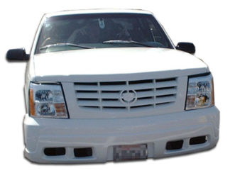 1988-1999 Chevrolet GMC C Series / K Series Pickup 1992-1999 Tahoe Yukon Suburban Duraflex Escalade Conversion Front Bumper Cover With Grille – 1 Piece (Overstock)