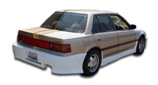 1988-1991 Honda Civic 4DR Duraflex Spyder Rear Bumper Cover - 1 Piece (Overstock)