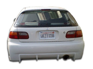 1992-1995 Honda Civic HB Duraflex Buddy Rear Bumper Cover – 1 Piece (Overstock)