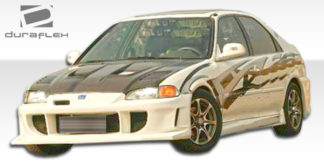 1992-1995 Honda Civic Duraflex J-Spec Front Bumper Cover – 1 Piece (Overstock)
