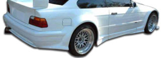 1992-1998 BMW 3 Series M3 E36 2DR Duraflex GT500 Wide Body Rear Bumper Cover - 3 Piece