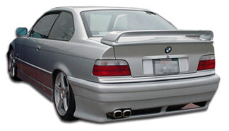 1992-1998 BMW 3 Series M3 E36 2DR 4DR Convertible Duraflex R-1 Rear Bumper Cover - 1 Piece