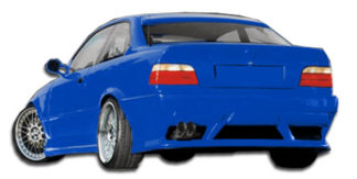 1992-1998 BMW 3 Series M3 E36 2DR 4DR Convertible Duraflex SR-S Rear Bumper Cover - 1 Piece (Overstock)