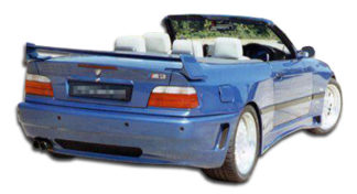 1992-1998 BMW 3 Series M3 E36 2DR Duraflex Type Z Wide Body Rear Bumper Cover - 1 Piece (Overstock)