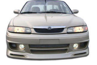 1993-1997 Mazda 626 Duraflex Titan Front Bumper Cover - 1 Piece (Overstock)