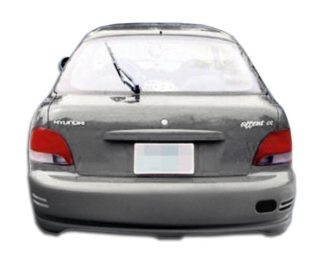 1995-1999 Hyundai Accent HB Duraflex Evo Rear Bumper Cover - 1 Piece (Overstock)