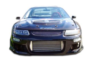 1995-2000 Dodge Avenger Chrysler Sebring Carbon Creations Monster Front Bumper Cover – 1 Piece (Overstock)
