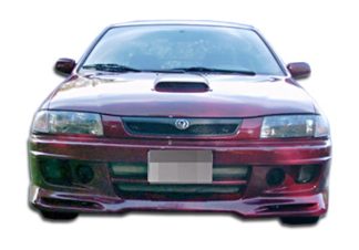 1995-1998 Mazda Protege Duraflex Titan Front Bumper Cover – 1 Piece (Overstock)
