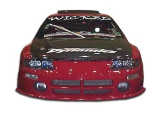 1995-2000 Dodge Avenger Chrysler Sebring Duraflex Viper Front Bumper Cover - 1 Piece