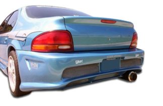 1995-2000 Dodge Stratus Chrysler Cirrus Plymouth Breeze Duraflex Kombat Rear Bumper Cover – 1 Piece (Overstock)