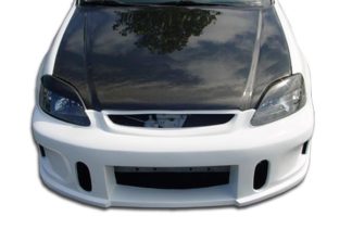 1999-2000 Honda Civic Duraflex JDM Buddy Front Bumper Cover - 1 Piece (Overstock)