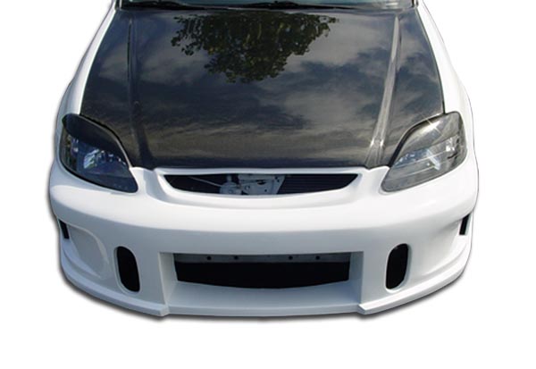 Extreme Dimensions Duraflex Replacement for 1996-1998 Honda Civic Buddy Front Bumper Cover 1 Piece 