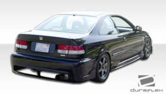 1996-2000 Honda Civic 2dr / 4DR Duraflex JDM Buddy Rear Bumper Cover - 1 Piece (Overstock)