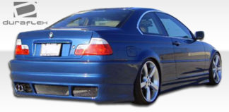 1999-2006 BMW 3 Series E46 2DR 4DR Duraflex R-1 Rear Bumper Cover – 1 Piece