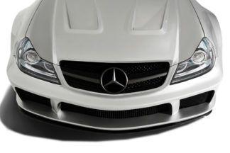 2003-2012 Mercedes SL Class R230 Carbon AF Signature 1 Series Wide Body Conversion Front Add On Spoiler ( CFP ) - 1 Piece