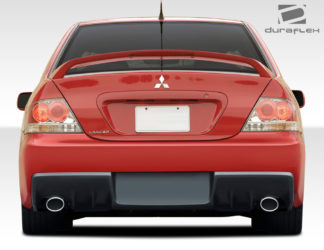 2004-2007 Mitsubishi Lancer Duraflex Evo X Look Rear Bumper Cover - 1 Piece