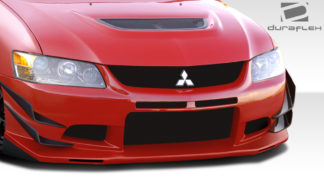 2003-2006 Mitsubishi Lancer Evolution 8 9 Duraflex VT-X V2 Front Bumper Cover - 1 Piece