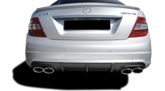 2008-2014 Mercedes C Class W204 Vaero C63 V1 Look Rear Bumper Cover ( with PDC ) – 1 Piece
