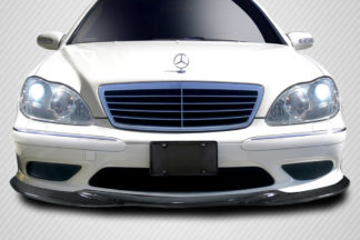 2003-2006 Mercedes S Class W220 Carbon Creations L Sport Front Lip Spoiler - 1 Piece ( Amg models only)