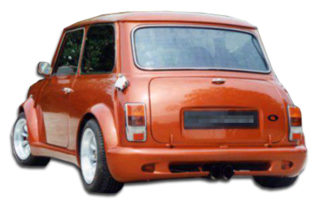1959-2000 Mini Cooper Duraflex Type Z Wide Body Rear Bumper Cover - 1 Piece