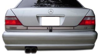 1992-1999 Mercedes S Class W140 Duraflex W-1 Rear Bumper Cover – 1 Piece