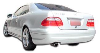 1998-2002 Mercedes CLK W208 Duraflex AMG Look Rear Bumper Cover - 1 Piece