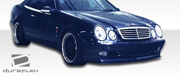 For Mercedes-Benz CLK320 98-02 Front Bumper Lip Under Air Dam Spoiler BR-S Style