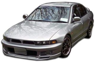 1999-2003 Mitsubishi Galant Duraflex VR4 Look Front Bumper Cover - 1 Piece