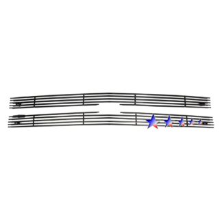 Black - Horizontal Billet Grille - 1994-1997 Chevy S-10 Pickup /1994-1997 Chevy Blazer Fit 2 Door Only