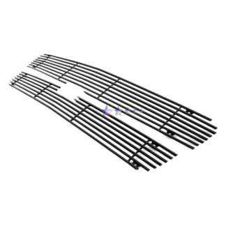 Black - Horizontal Billet Grille - 2002-2006 Chevy Avalanche Without Body Cladding/2003-2005 Chevy Silverado 1500 /2003-2005 Chevy Silverado 1500 SS /2003-2004 Chevy Silverado 2500 /2003-2004 Chevy Silverado 3500 /2003-2005 Chevy Silverado 1500 HD /2003-2004 Chevy Silverado 2500 HD /2002-2006 Chevy Avalanche 2500 Without Body Cladding